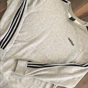 grey ADIDAS sweater